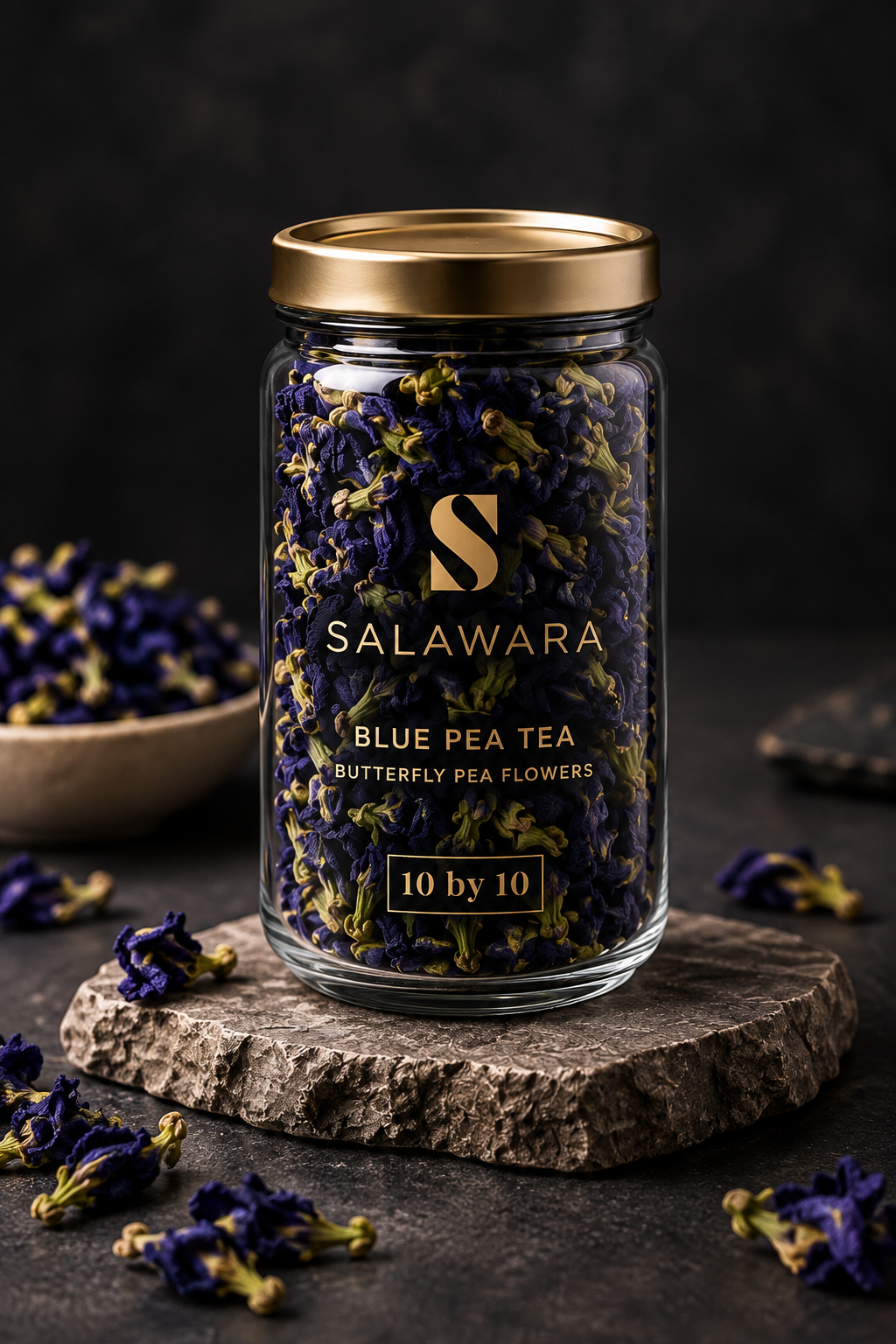 SALAWARA BLUE PEA TEA | Butterfly Pea Flower Herbal Tea